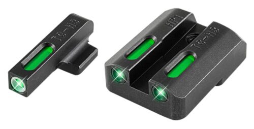 TruGlo TG13HP1A TFX  Black | Green Tritium & Fiber Optic White Ou
