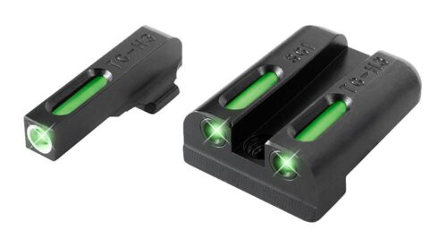 TruGlo TG13SG1A TFX  Black | Green Tritium & Fiber Optic White Ou