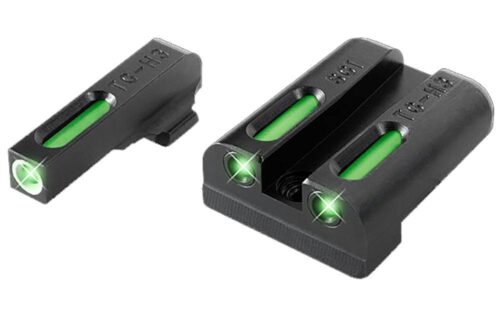 TruGlo TG13SG2A TFX  Black | Green Tritium & Fiber Optic White Ou