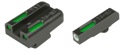 TruGlo TG13WA4A TFX  Black | Green Tritium & Fiber Optic White Ou