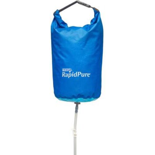 RapidPure 01600142 Purifier + 9L Gravity System Blue Plastic, 8 x
