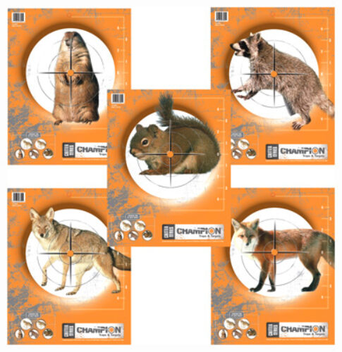 Champion Critter Series Targets - 11" X 14" 10/Pack