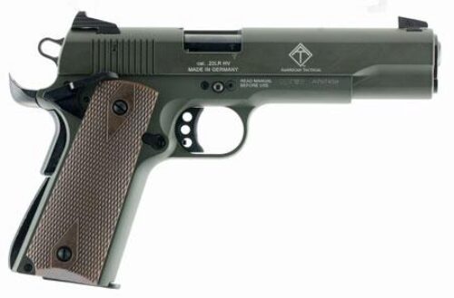 GSG GSG2210M1911G 1911  22 LR 10+1 5 Threaded Barrel, OD Green Se