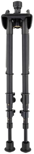 Harris Bipods S-25CP Swivel 25C Picatinny, 13.50-27, Black Steel/