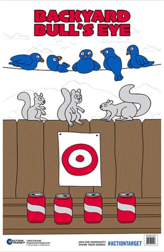 Action Target GSBKYARD100 Entertainment  Animals/Cans/Target Pape