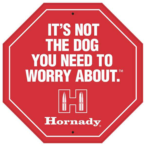 HORNADY TIN STOP SIGN