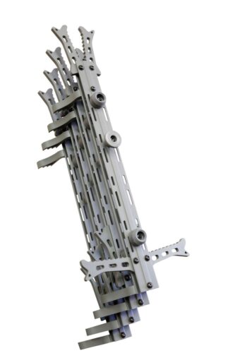 Hawk HWKACS4PK Helium Climbing Sticks Gray Aluminum 10 W x 20 L 4