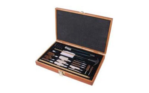 Outers 28 Piece Universal Brass Cleaning Kit - Wood Box
