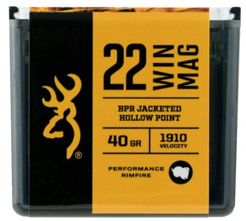 Browning Ammo B195122050 BPR Performance Rimfire  22 WMR 40 gr Ja