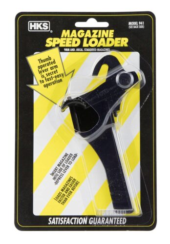 HKS 941 Double Stack Mag Loader Made of Plastic with Black Finish