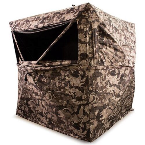 HME HMEGRDBLND3CVD Executioner Three-Person Blind Ground Cervidae