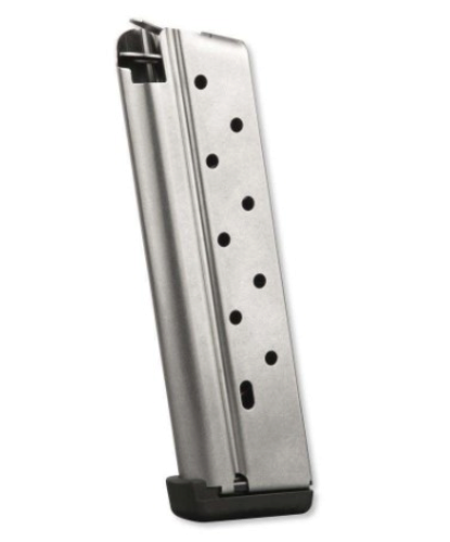 Auto-Ordnance 1911 9mm, 9rd, non-removable baseplate.