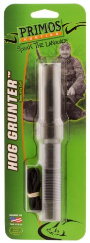 Primos PS320 Grunter  Grunter Call Hog Sounds Attracts Hog Gray P