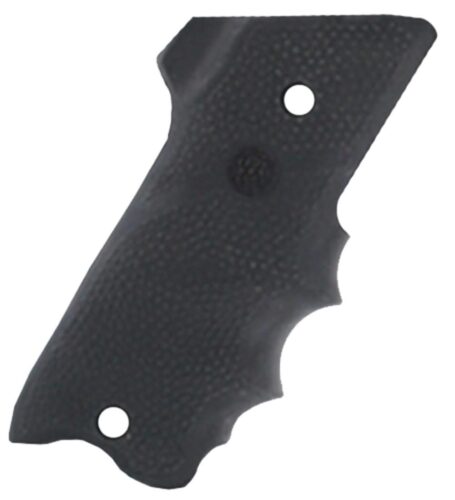 Hogue 82060 Rubber Grip  Black with Finger Grooves & Right Hand F