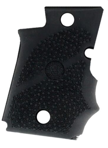 Hogue 98080 Rubber Grip  Black with Finger Grooves for Sig P938 w