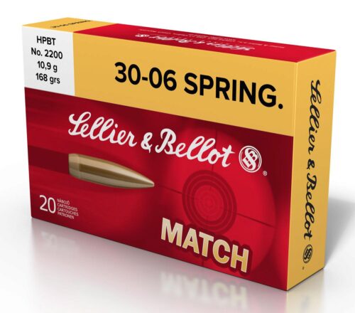 Sellier & Bellot SB3006D Rifle  30-06Springfield 168gr Hollow Poi