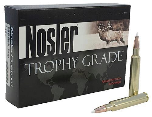 Nosler 48545 Trophy Grade  280 Rem 140 gr Nosler AccuBond 20 Per