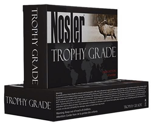 Nosler 60070 Trophy Grade  375 H&H Mag 300 gr Nosler AccuBond 20