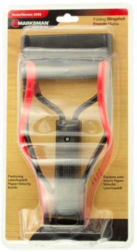 Marksman 3055 Marksman 3055 Folding Slingshot Red Hyper-Velocity