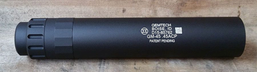 GEM DSPLY Silencer GM-45 INERT