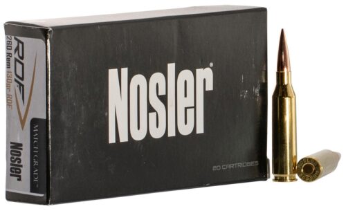 Nosler 60138 Match Grade RDF 260 Rem 130 gr RDF Hollow Point Boat