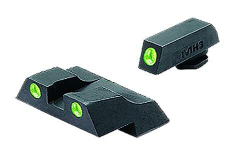 Meprolight USA 102263101 Tru-Dot Sight Set Fixed Green Tritium Fr