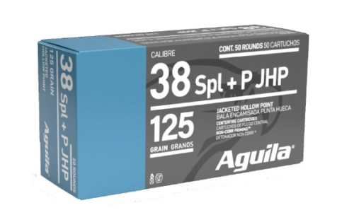 AGUILA 38SPL 125GR JHP 50