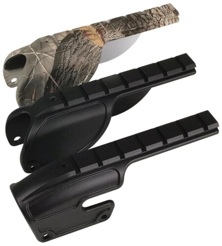 Weaver Mounts 48340 No-Gunsmith Saddle Shotgun Mount  Black Remin