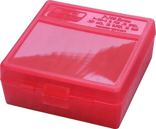 MTM Case-Gard P100329 Case-Gard P-100 Multi-Caliber Handgun Clear