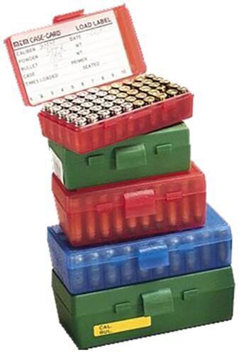 MTM Case-Gard P503210 Case-Gard P-50 Multi-Caliber Handgun Green