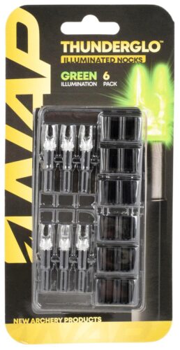 NAP NAPILLNGR Thunderglo Illuminated Nock Green Polycarbonate Alu