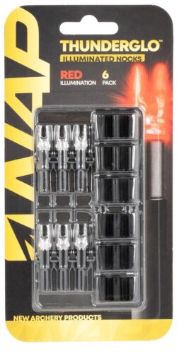 NAP NAPILLNRD Thunderglo Illuminated Nock Red Polycarbonate Alumi
