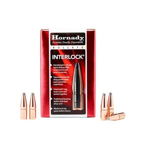INTERLOCK 30 CALIBER (0.310'') RIFLE BULLETS