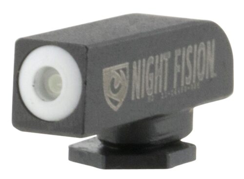 Night Fision GLK000001WGX Tritium Front Sight  Fixed White Ring/B