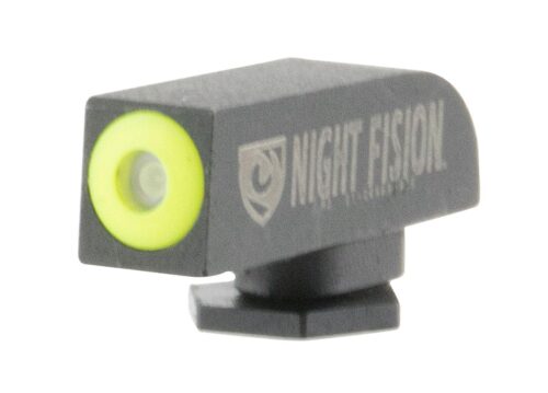 Night Fision GLK000001YGX Tritium Front Sight  Fixed Yellow Ring/