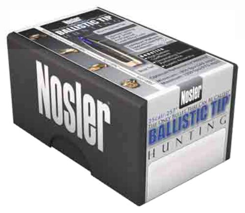 Nosler 25115 Ballistic Tip  25 Cal .257 115 gr Spitzer Point/ 50