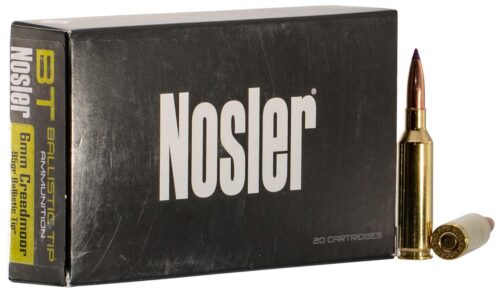 Nosler 40052 Ballistic Tip  6mm Creedmoor 95 gr Spitzer Ballistic