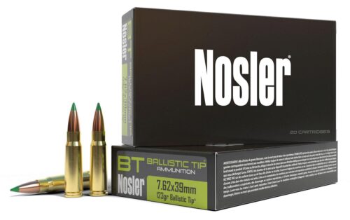 Nosler 40069 Ballistic Tip  7.62x39mm 123 gr Spitzer Ballistic Ti