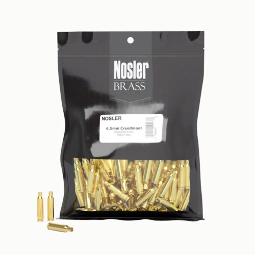 Nosler 10211 Premium Brass Unprimed Cases 6.5 Creedmoor Rifle Bra