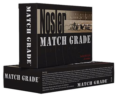 Nosler 60011 Match Grade  223 Rem 77 gr Custom Competition Hollow