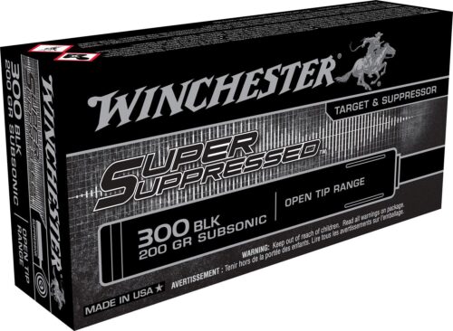 Winchester Ammo SUP300BLK Super Suppressed  300 Blackout 200 gr O