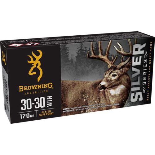 Browning Ammo B192630301  Silver 30-30 Win 170 gr 20 Per Box/ 10