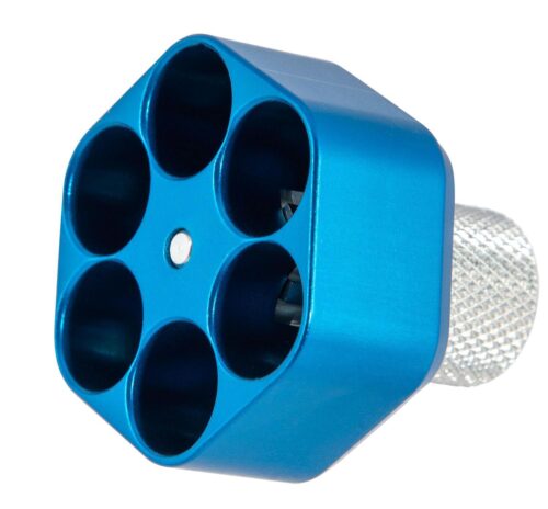 Pachmayr 02655 Competition Speedloader Made of Aluminum with Blue