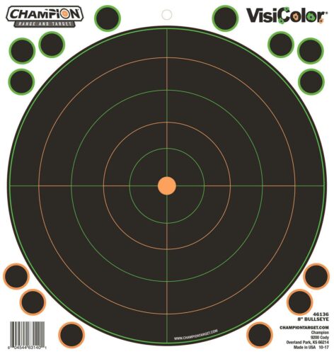 Champion Targets 46136 VisiColor  Self-Adhesive Paper Pistol/Rifl