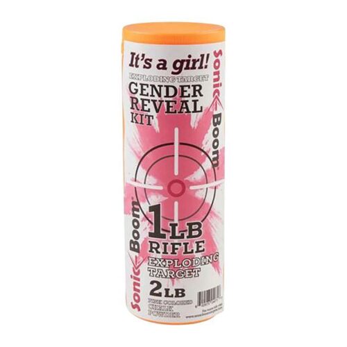 GENDER REVEAL KIT EXPLODING RIFLE TARGETS