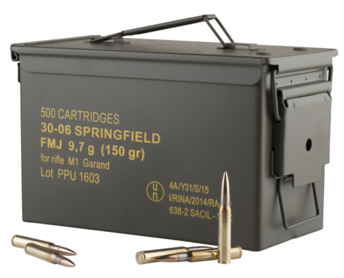 PPU PP3006GMC Standard Rifle  30-06 Springfield 150 gr Full Metal