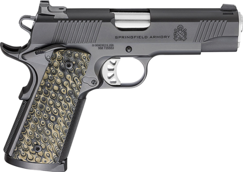 Springfield Armory PC9124 1911 TRP  45 ACP 8+1 4.25 Stainless Mat