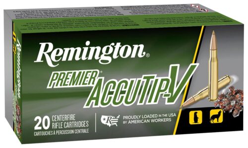 Remington Ammunition 21202 Premier Accutip-V 224 Valkyrie 60 gr A