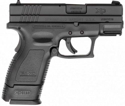 SPR XD 9MM CMPT 3 BLK CA BAG10