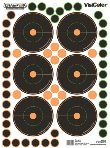 3" BULLS EYE 5PK W/150 PASTORS